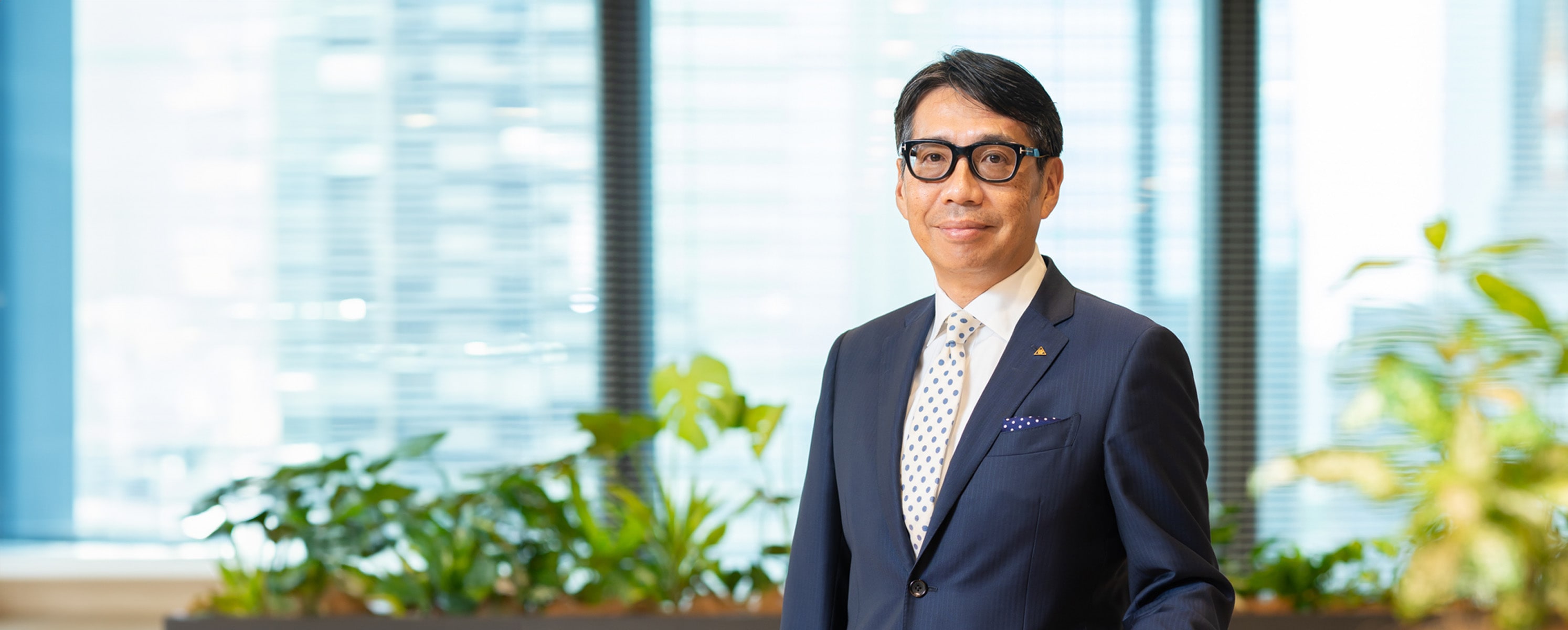 Representative Director and President Hiroyuki Ueshima